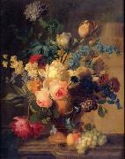 Floral, beautiful classical still life of flowers 029 unknow artist